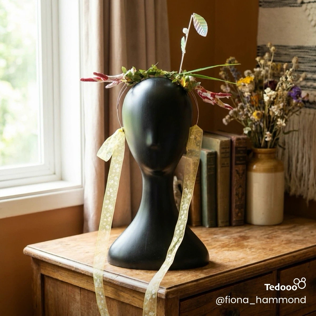 Handmade Botanical Crown Headband