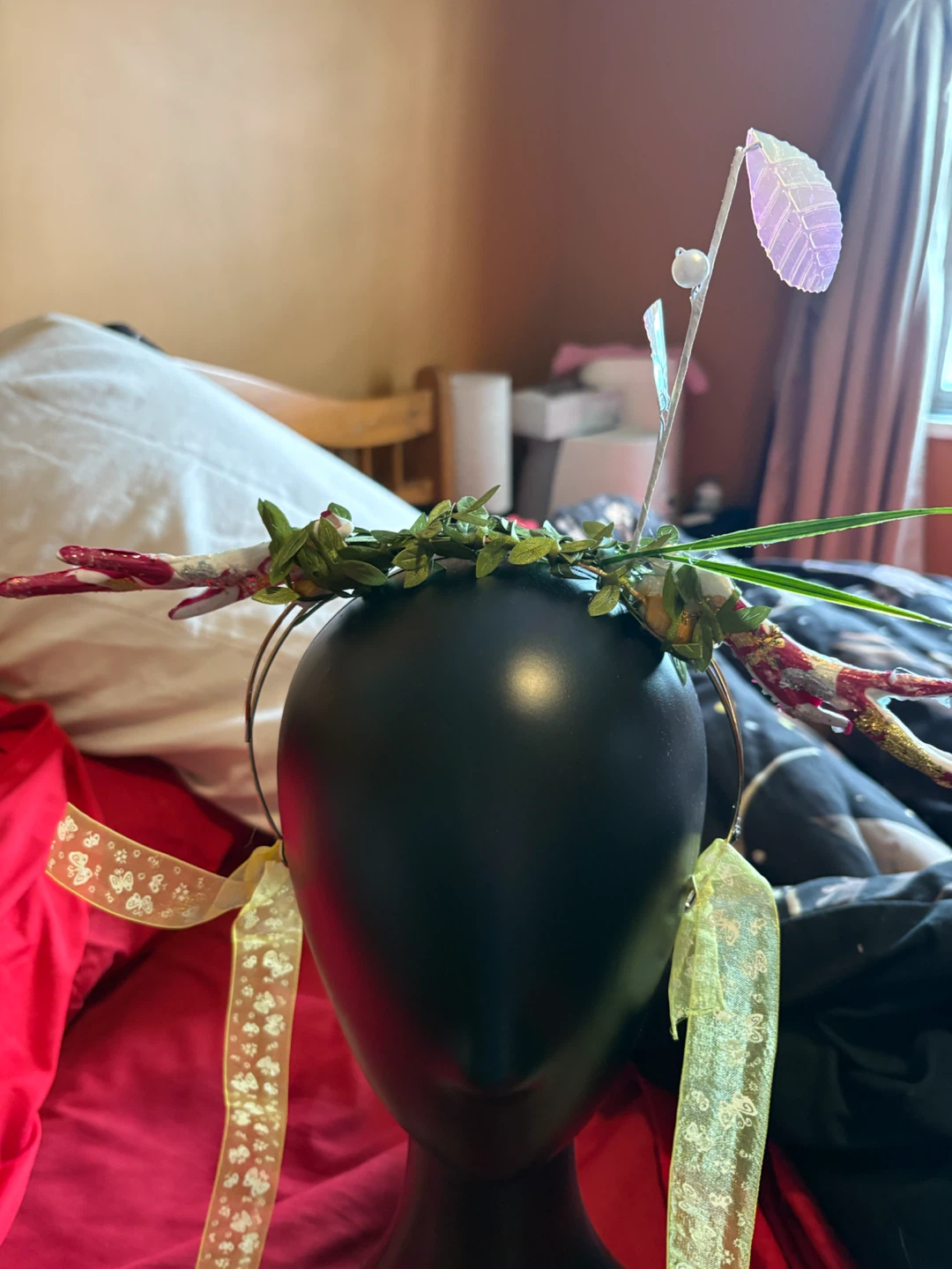 Handmade Botanical Crown Headband - photo 2
