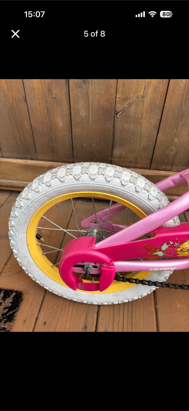 Pink Princess Kids Bike - photo 5