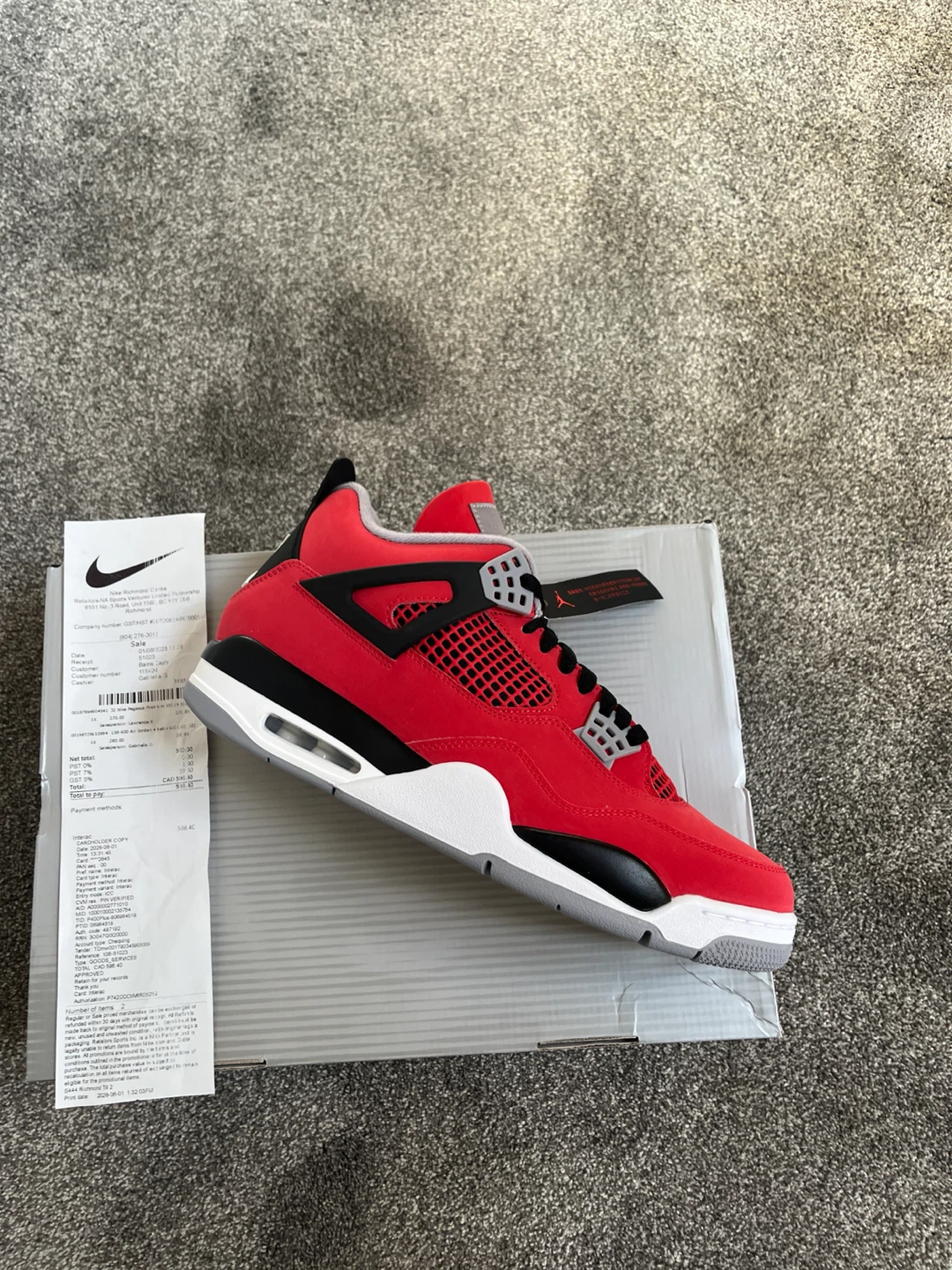 Size 12 Jordan 4 toro bravo 2026 - photo 3