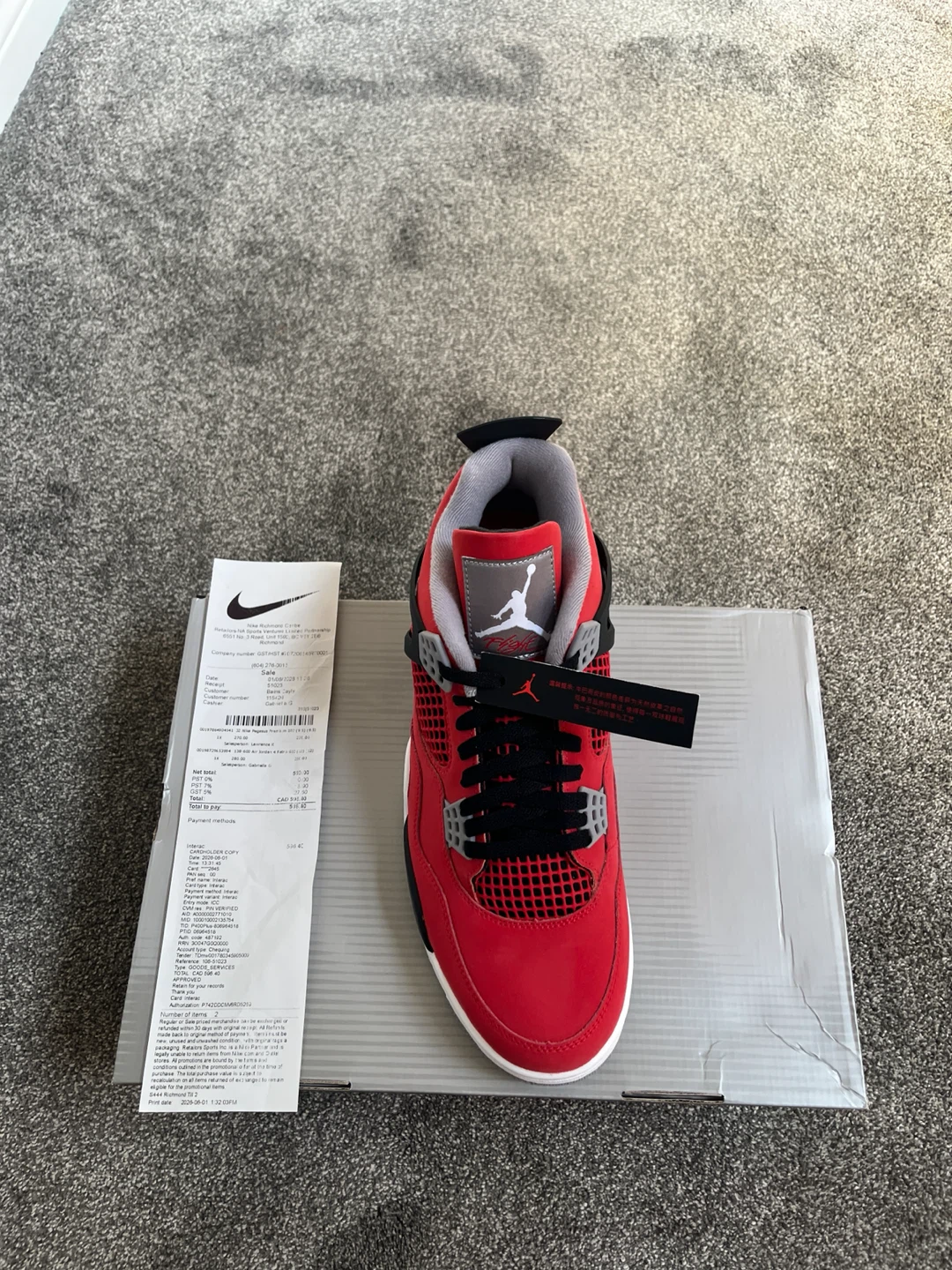 Size 12 Jordan 4 toro bravo 2026 - photo 4
