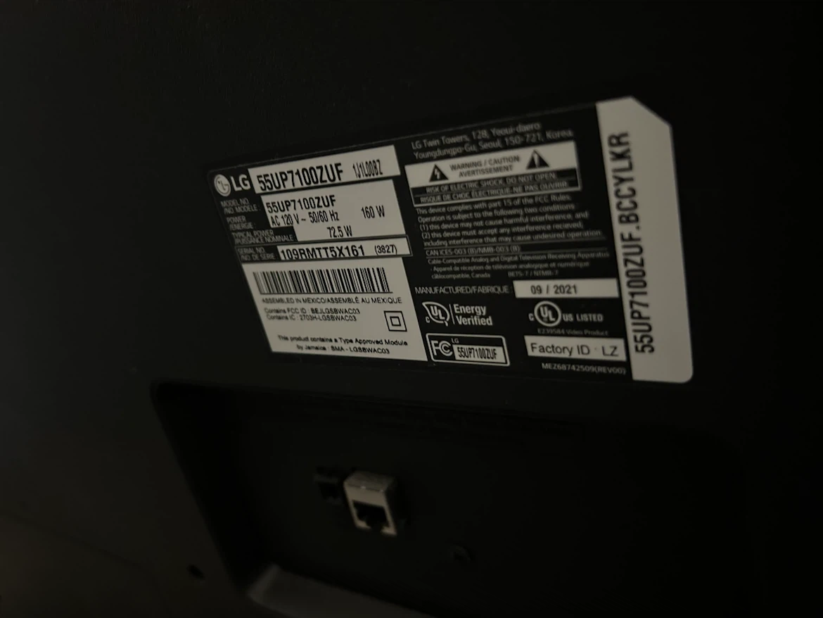 LG 55UP7100ZUF 55" Smart TV - photo 2