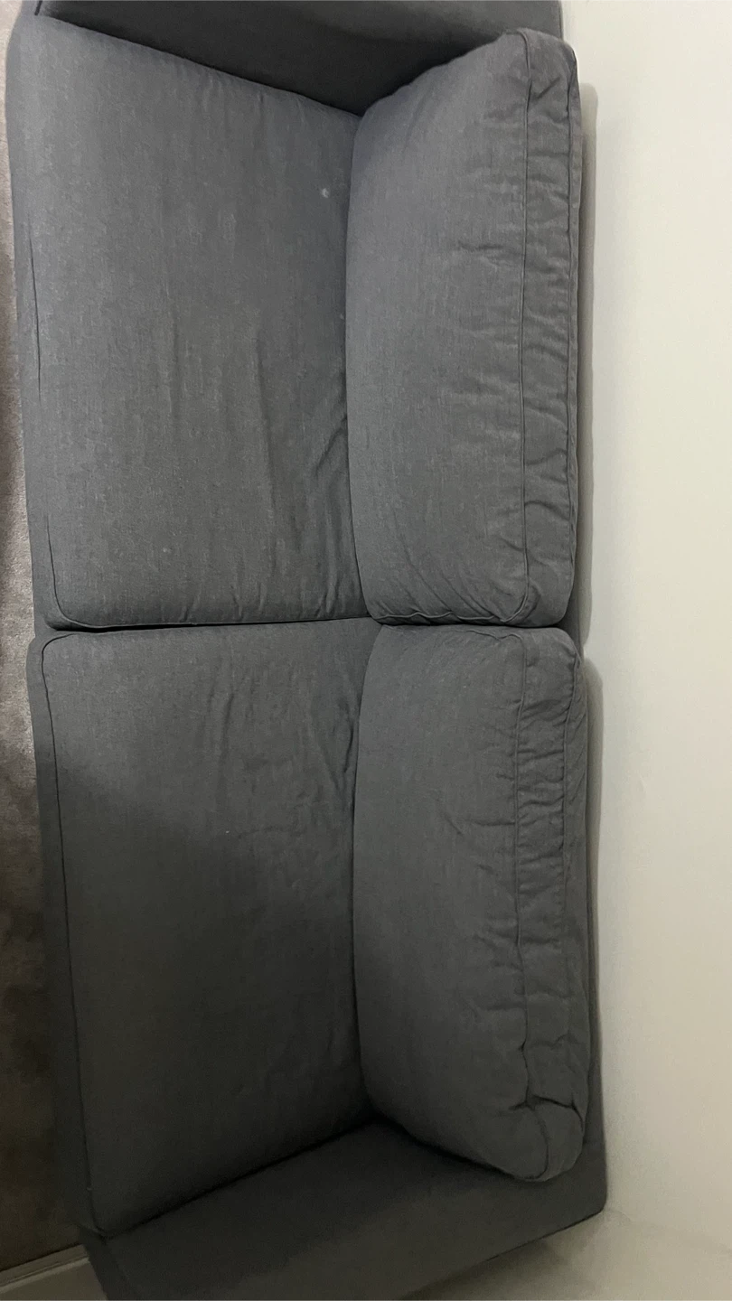 IKEA PÄRUP 3-Seater Sofa – Dark Gray
