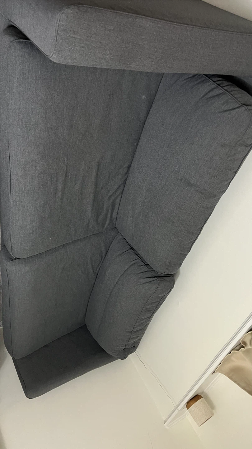 IKEA PÄRUP 3-Seater Sofa – Dark Gray - photo 3