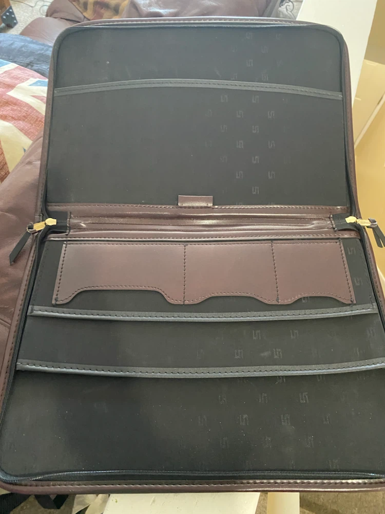 ITALIAN LEATHER STRADELLINA BRIEFCASES - photo 3