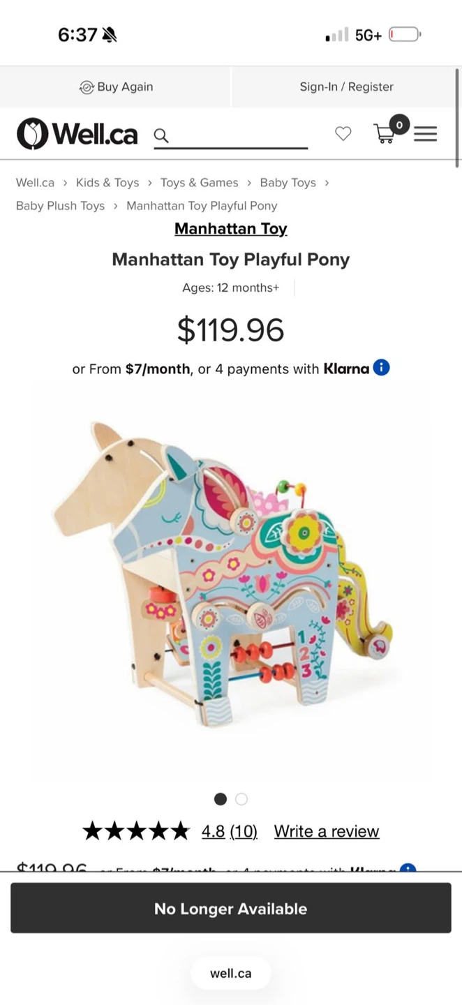 Manhattan Toys Wooden Pony Play Centre - photo 3