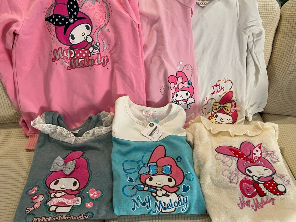 100%NEW Authentic MyMelody LongSleeveTopsGirlsFavouriteOnly$15ea - photo 2