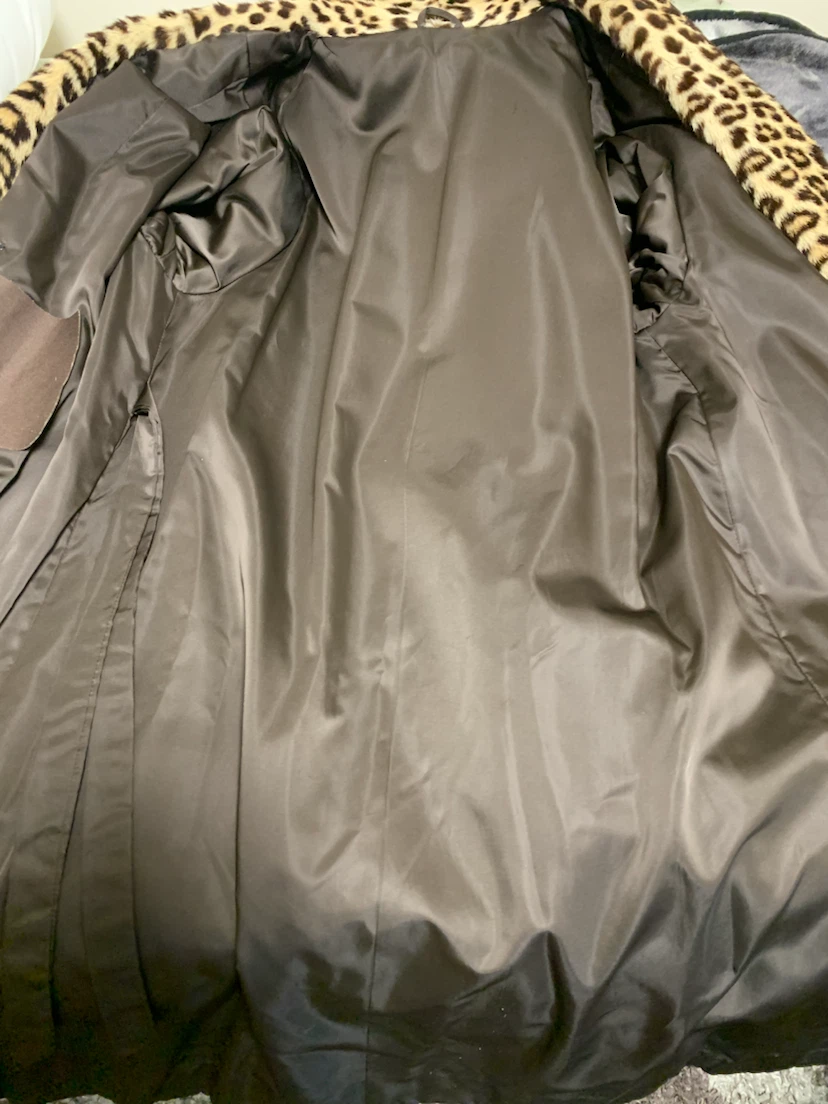Leopard Print Faux Fur Coat - photo 3