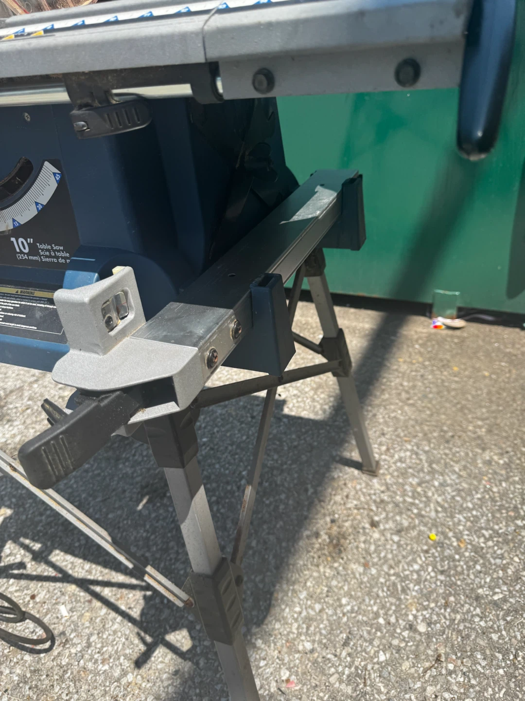Ryobi jobsite portable table saw - photo 3