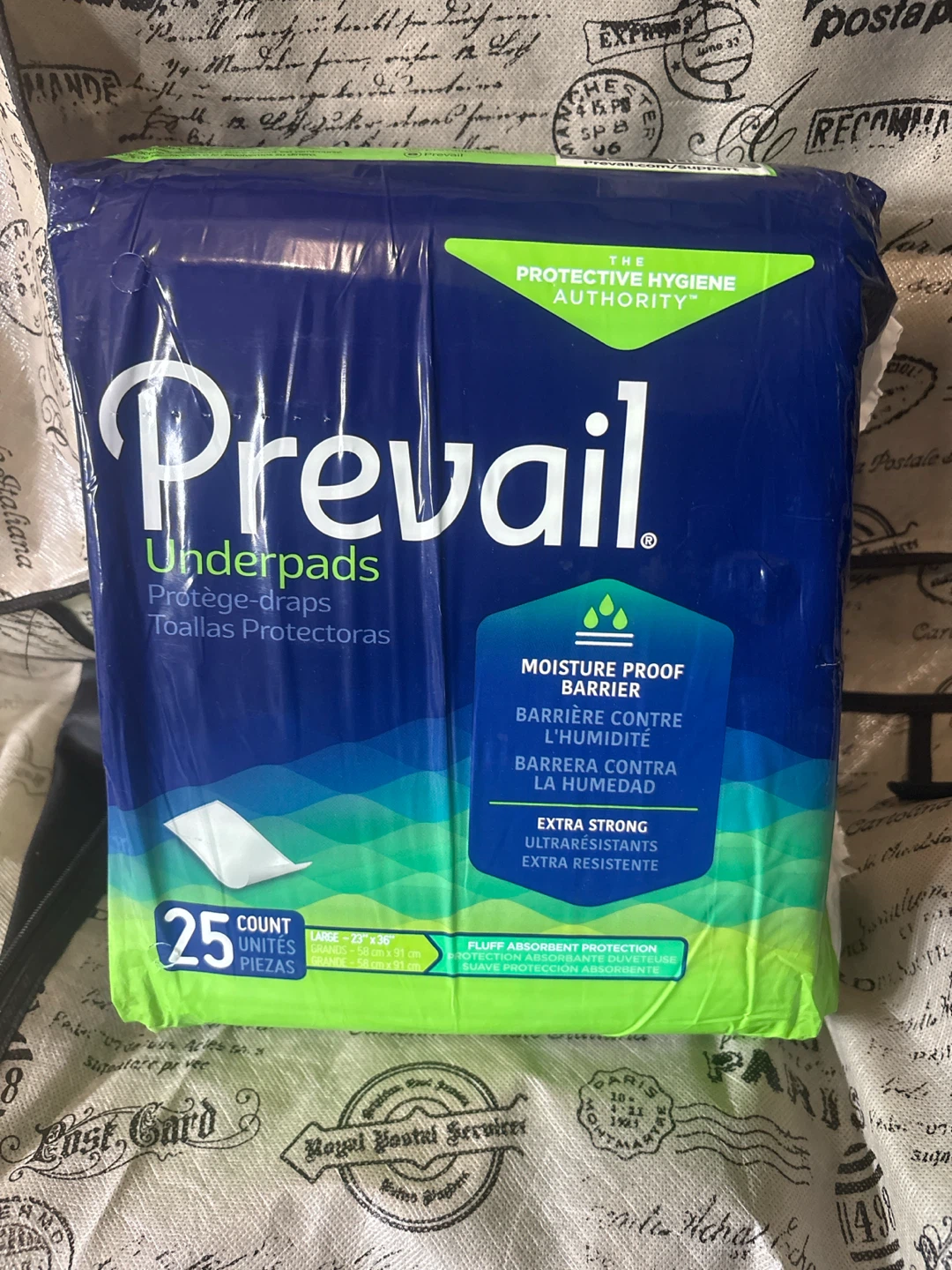 Prevail Underpads Large 25 Count