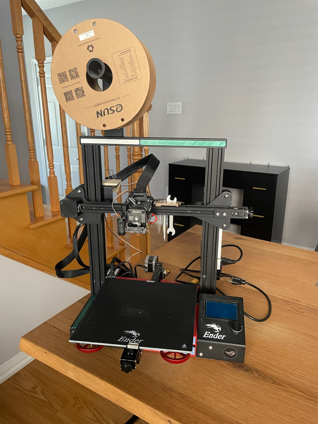 Upgraded Creality Ender 3 3D printer (CRTouch Auto-Levelling)