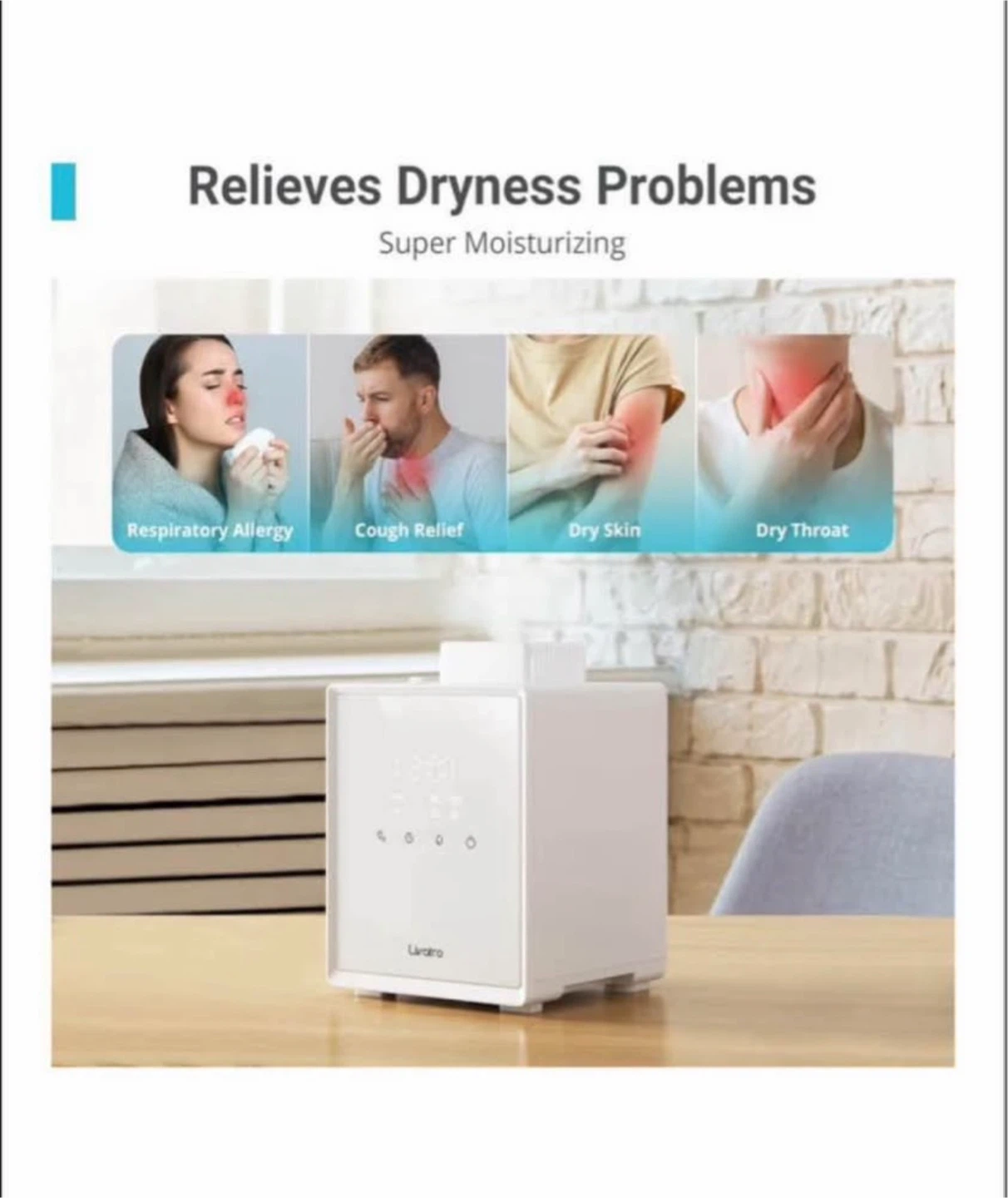 Lantro 3001 Warm Mist Humidifier - photo 3