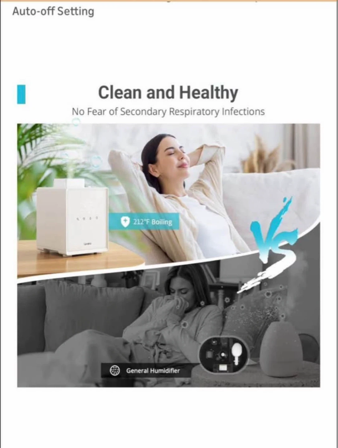 Lantro 3001 Warm Mist Humidifier - photo 5