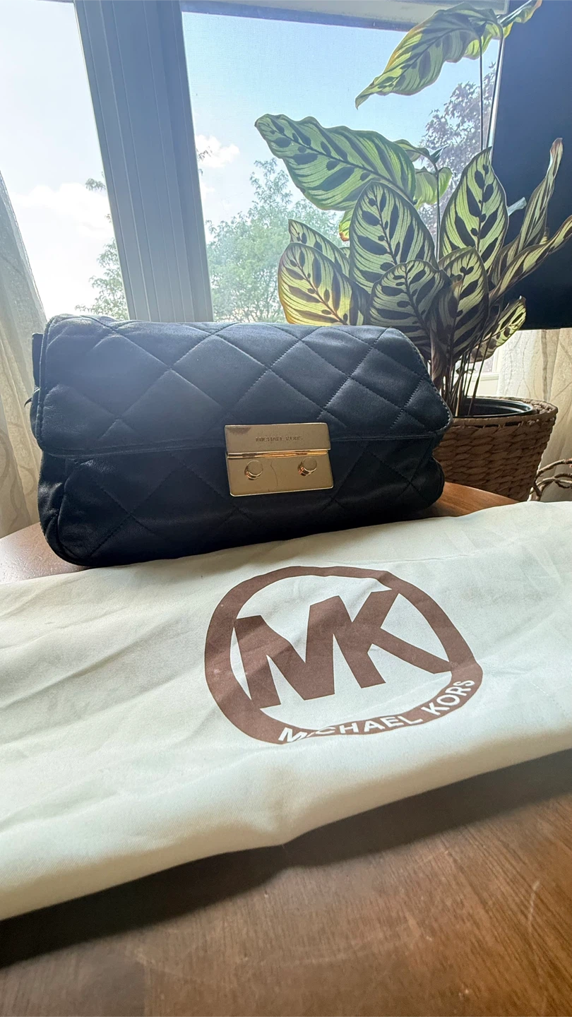Michael Kors Quilted Leather Shoulder Bag
