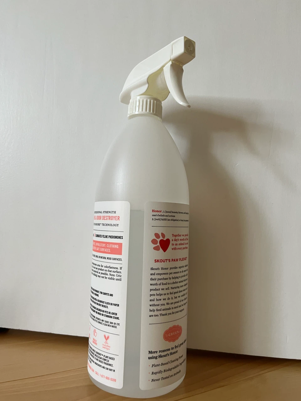 Skout’s Honor Professional Strength Urine & Odor Destroyer 35 oz - photo 2