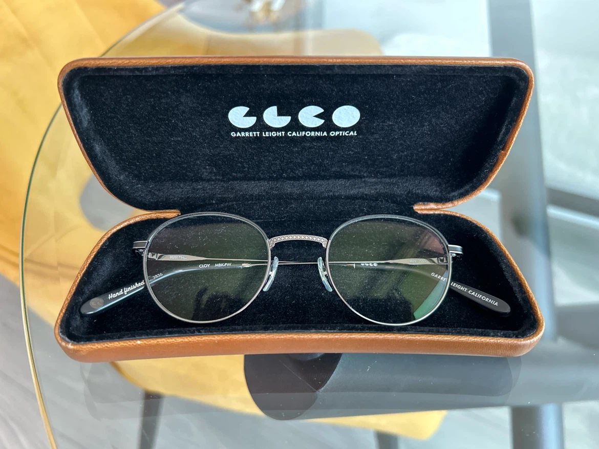 Garrett Leight CLOY glasses