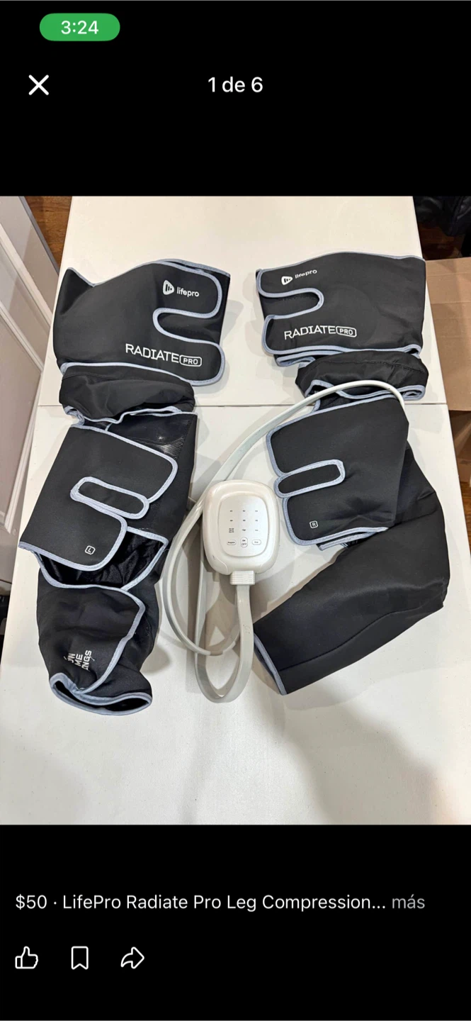 LifePro Radiate Pro Leg Compression Massager