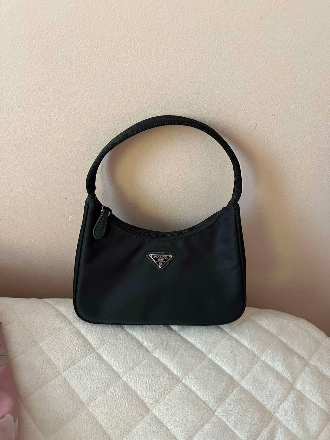 ($190) Prada Nylon Shoulder Bag