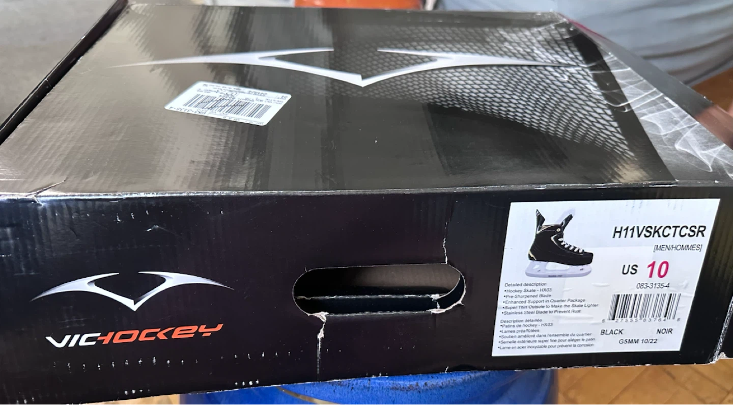 Vicko Hockey Skates US 10 Black - photo 4