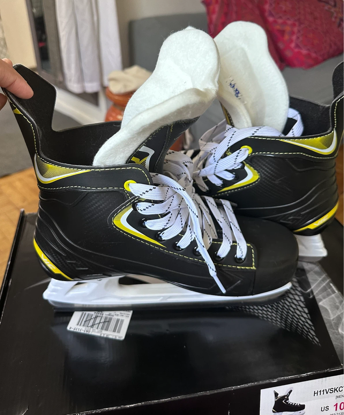 Vicko Hockey Skates US 10 Black - photo 3