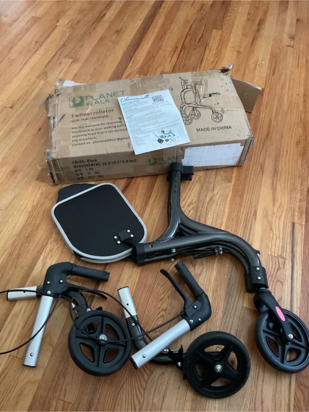 Planet Walk 3 Wheel Rollator