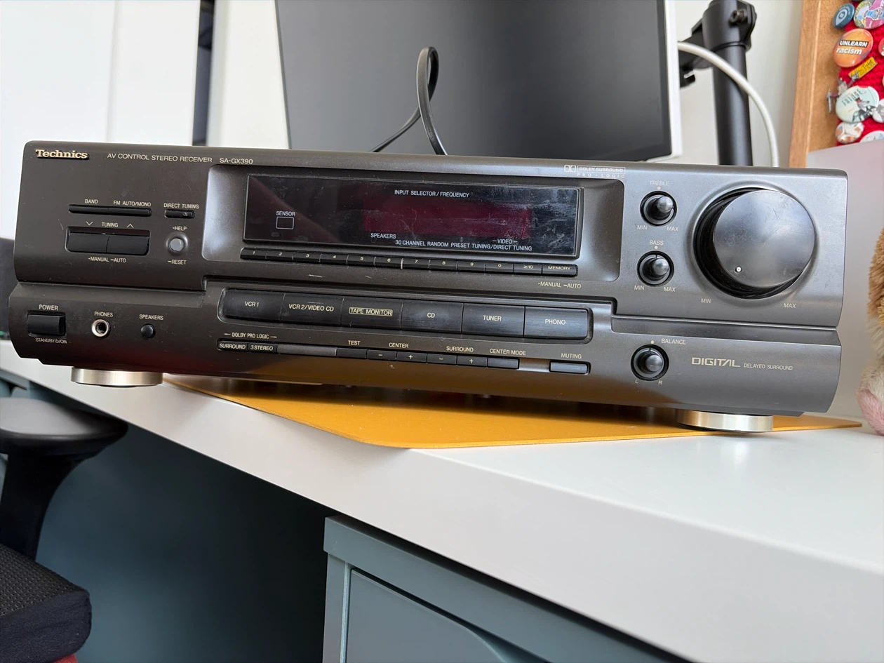 Vintage Technics SA-GX390 Stereo Receiver (Made in Japan) - photo 2