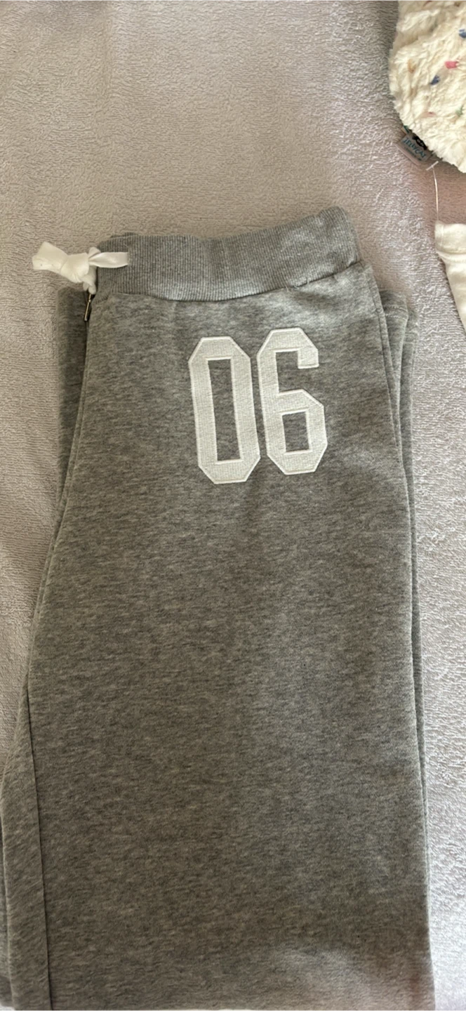 Edikted Grey Melange 06 Sweatpants Size S