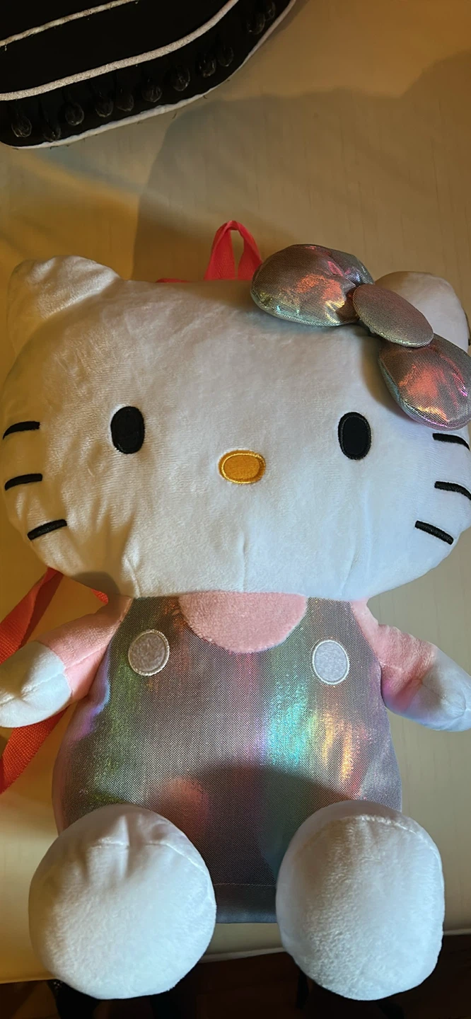 Hello Kitty Plush Backpack