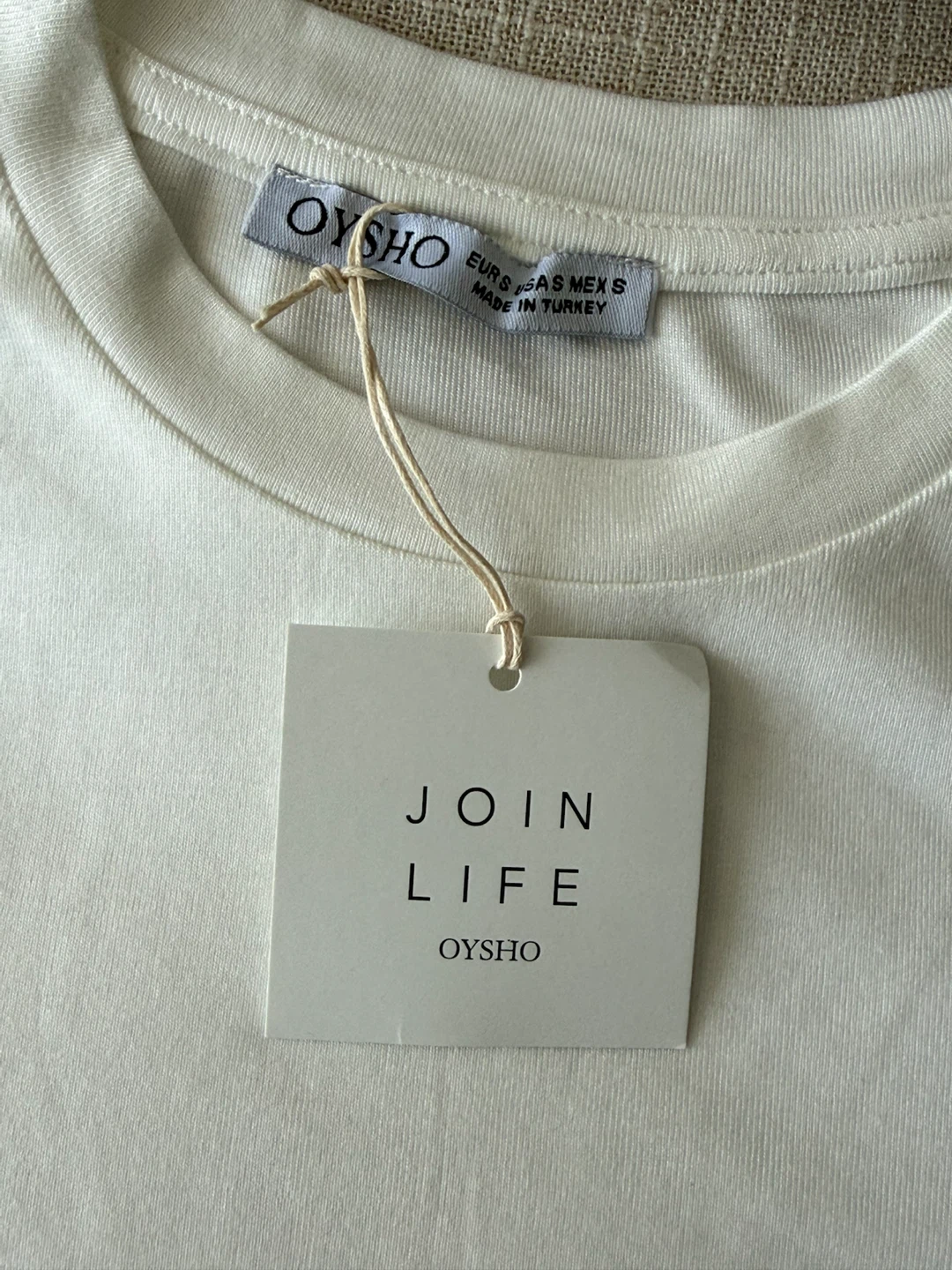 Oysho White T-Shirt Sizes M,S - photo 2
