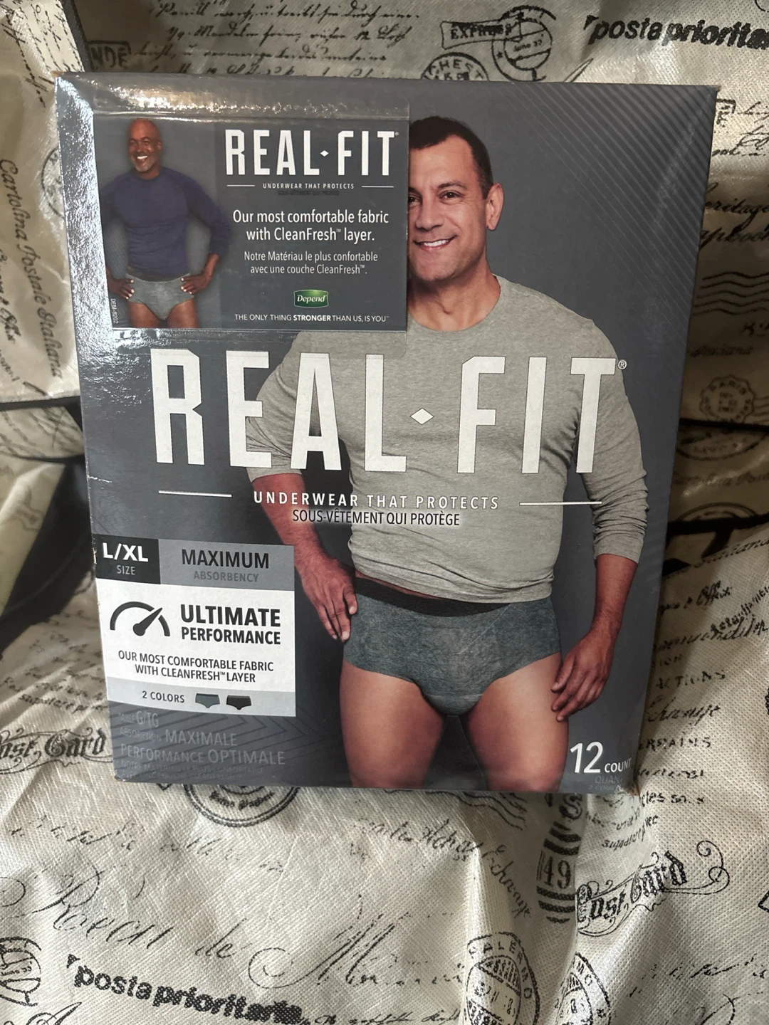 Real Fit L/XL Maximum Absorbency Underwear - 12 Count