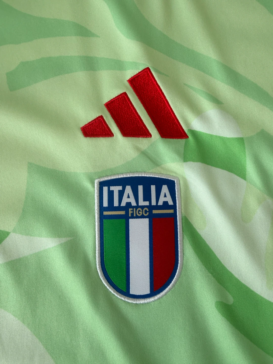 Adidas Italia Slim Fit AEROREADY Soccer Jersey Size S - photo 2