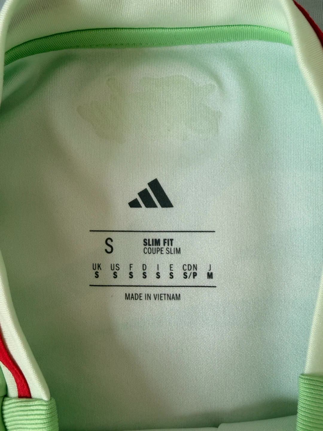 Adidas Italia Slim Fit AEROREADY Soccer Jersey Size S - photo 4