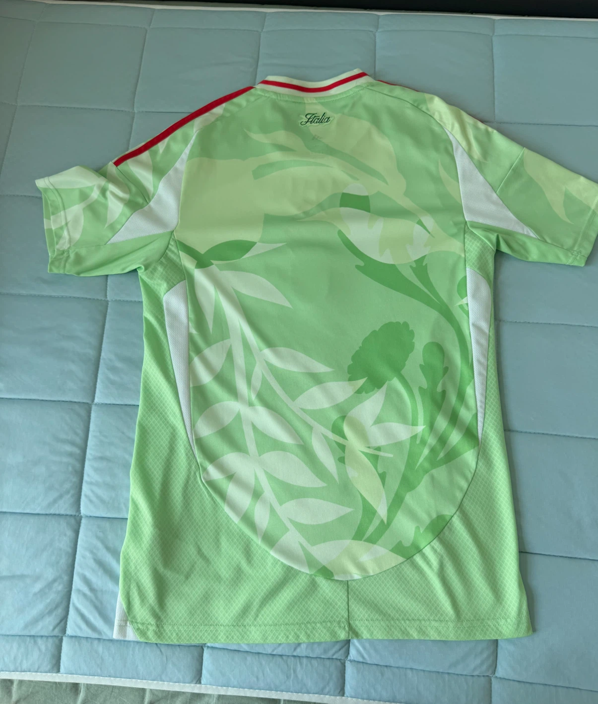 Adidas Italia Slim Fit AEROREADY Soccer Jersey Size S - photo 5
