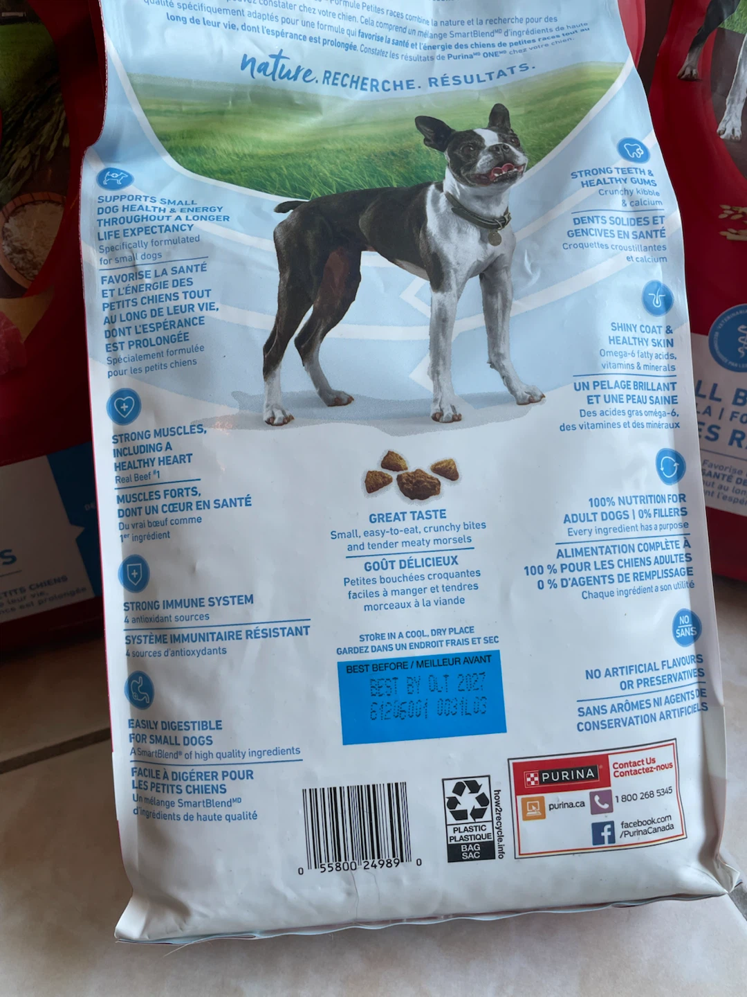 4 Bags Purina One Brand New Dog Food($5 Each) - photo 3