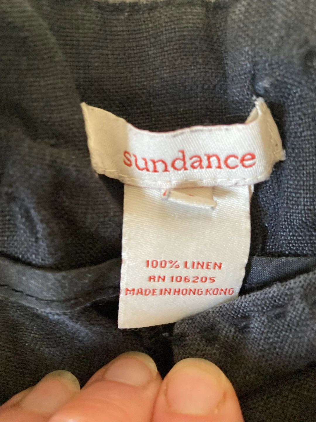 Sundance 100% Linen Cropped Pants - photo 3