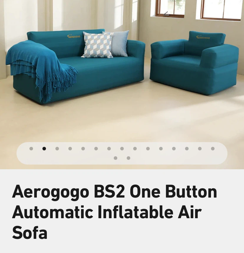 Inflatable sofa - photo 2