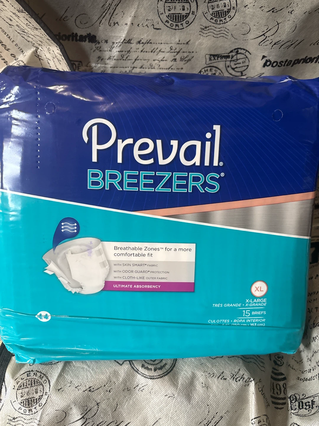 Prevail Breezers XL 15 Briefs