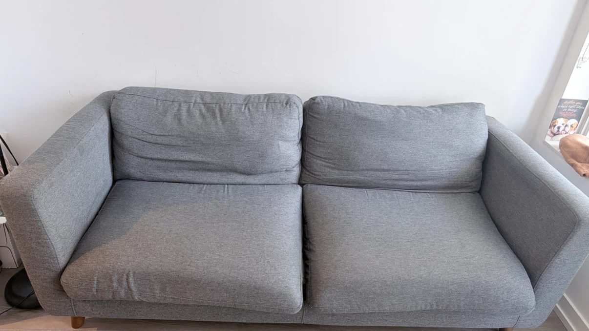 Grey Two-Seater Sofa - photo 2