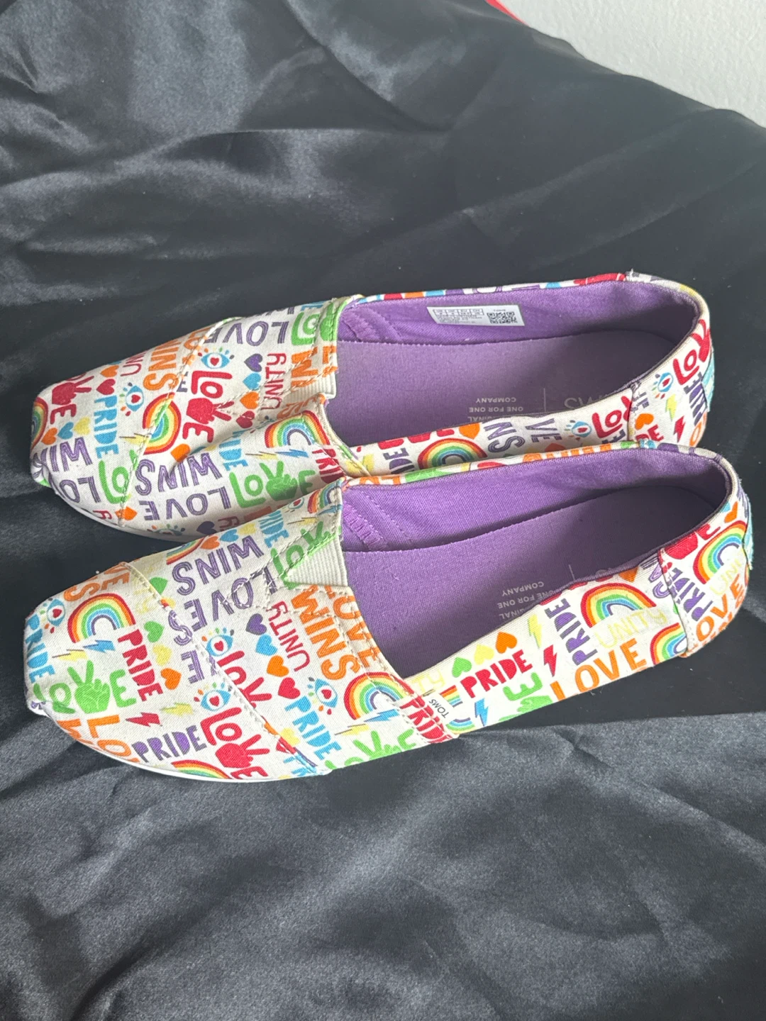 TOMS Pride Rainbow Slip-On Shoes - photo 2