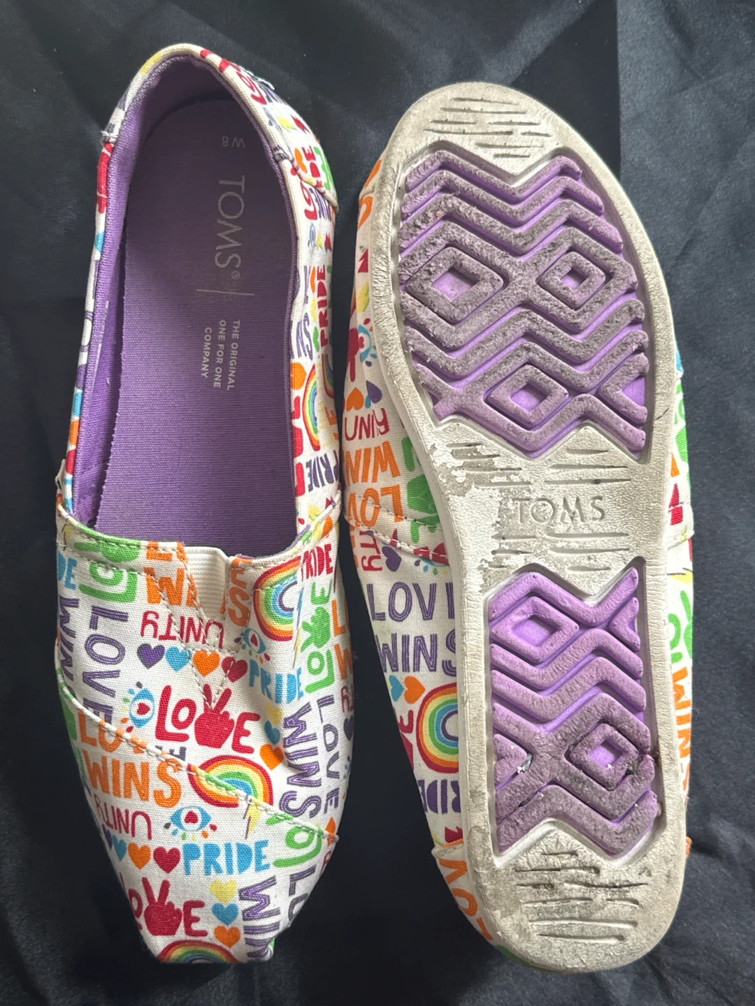 TOMS Pride Rainbow Slip-On Shoes - photo 3