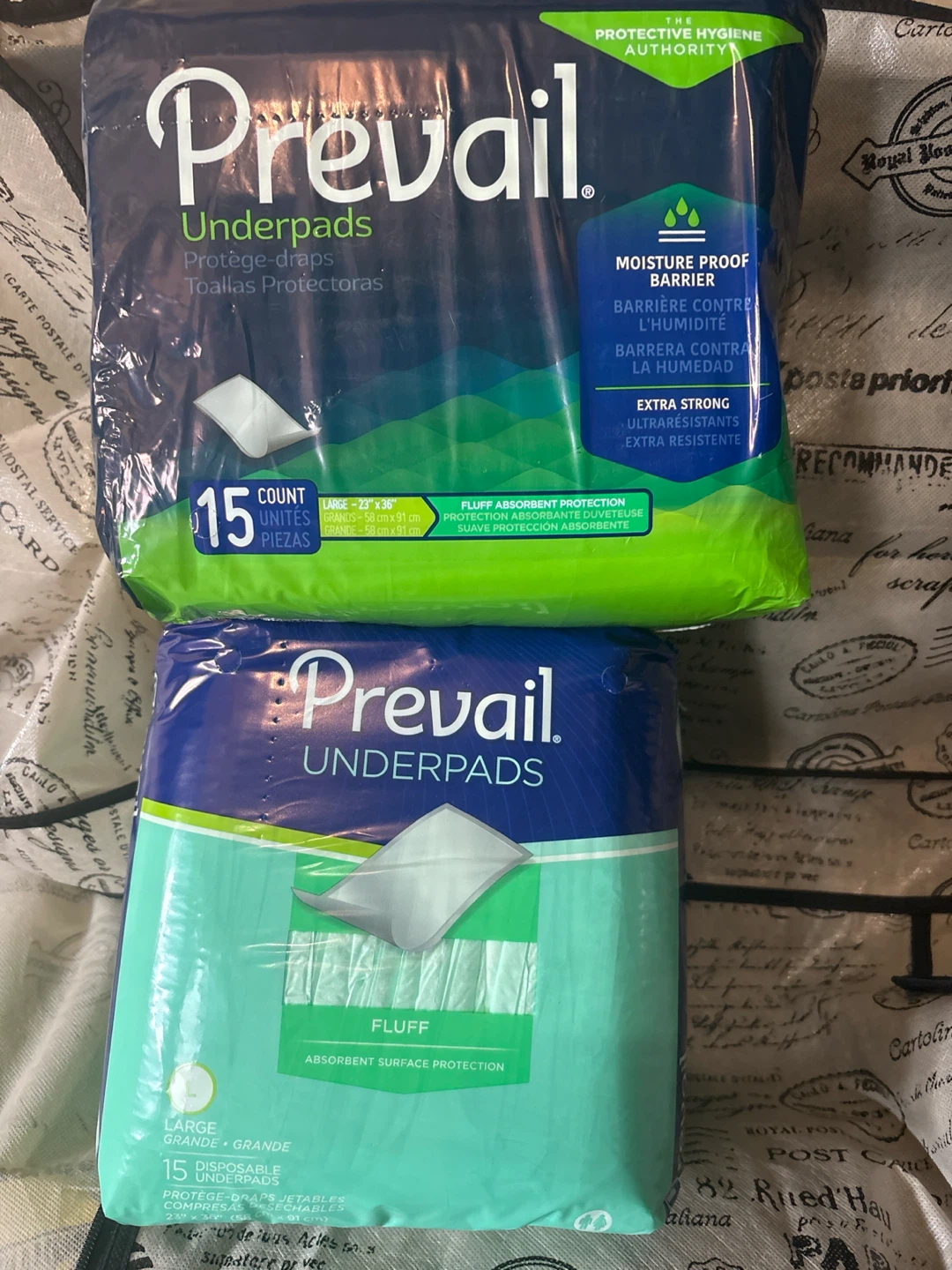 Prevail Large Underpads - 15 Count