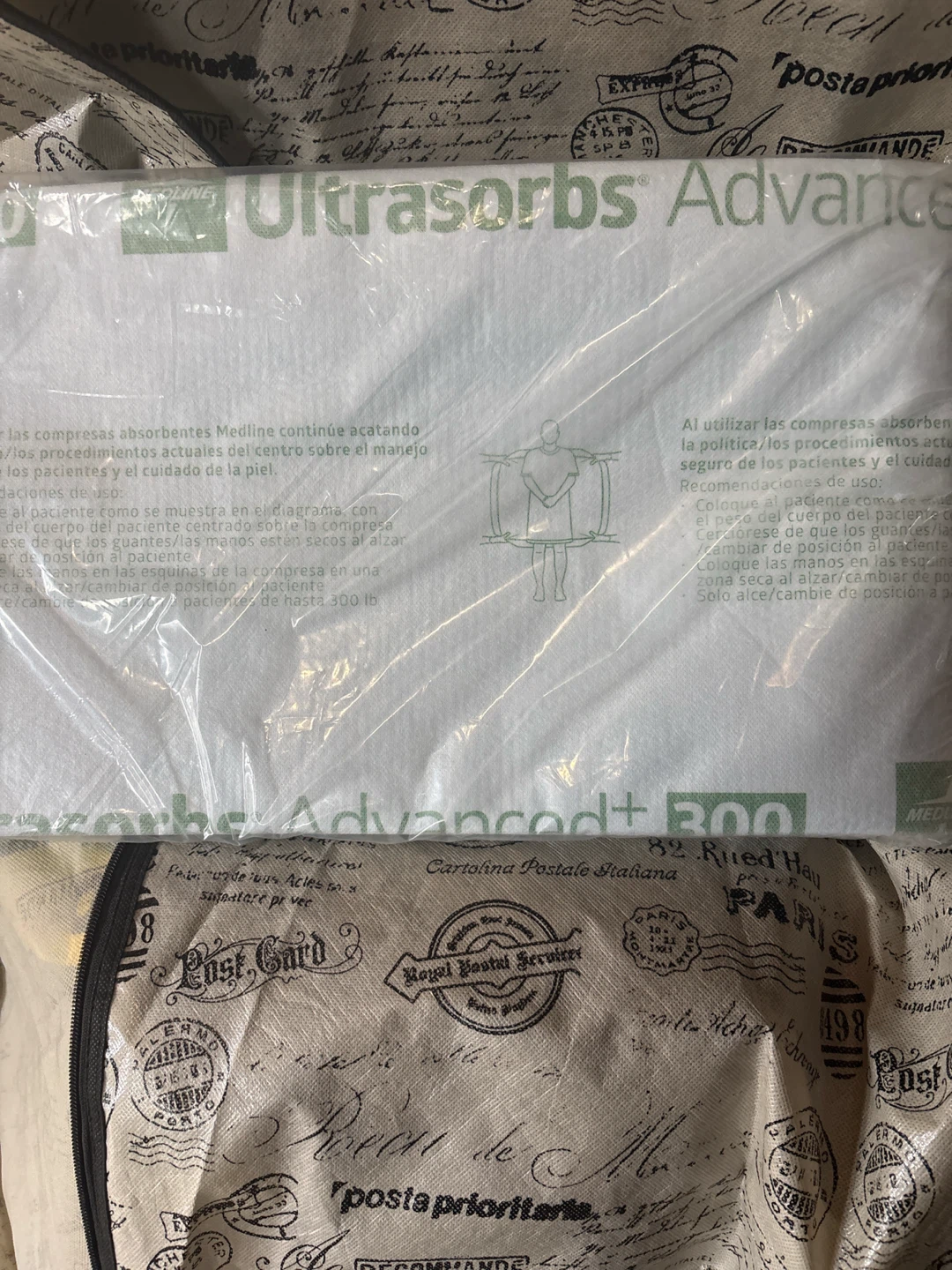Medline Ultrsorbs Advanced+ 300 lb Absorbent Pads