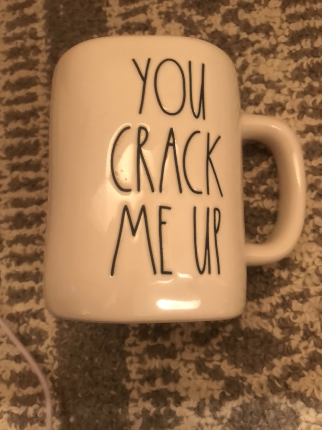 Rae Dunn "You Crack Me Up" Nutcracker Mug - photo 2