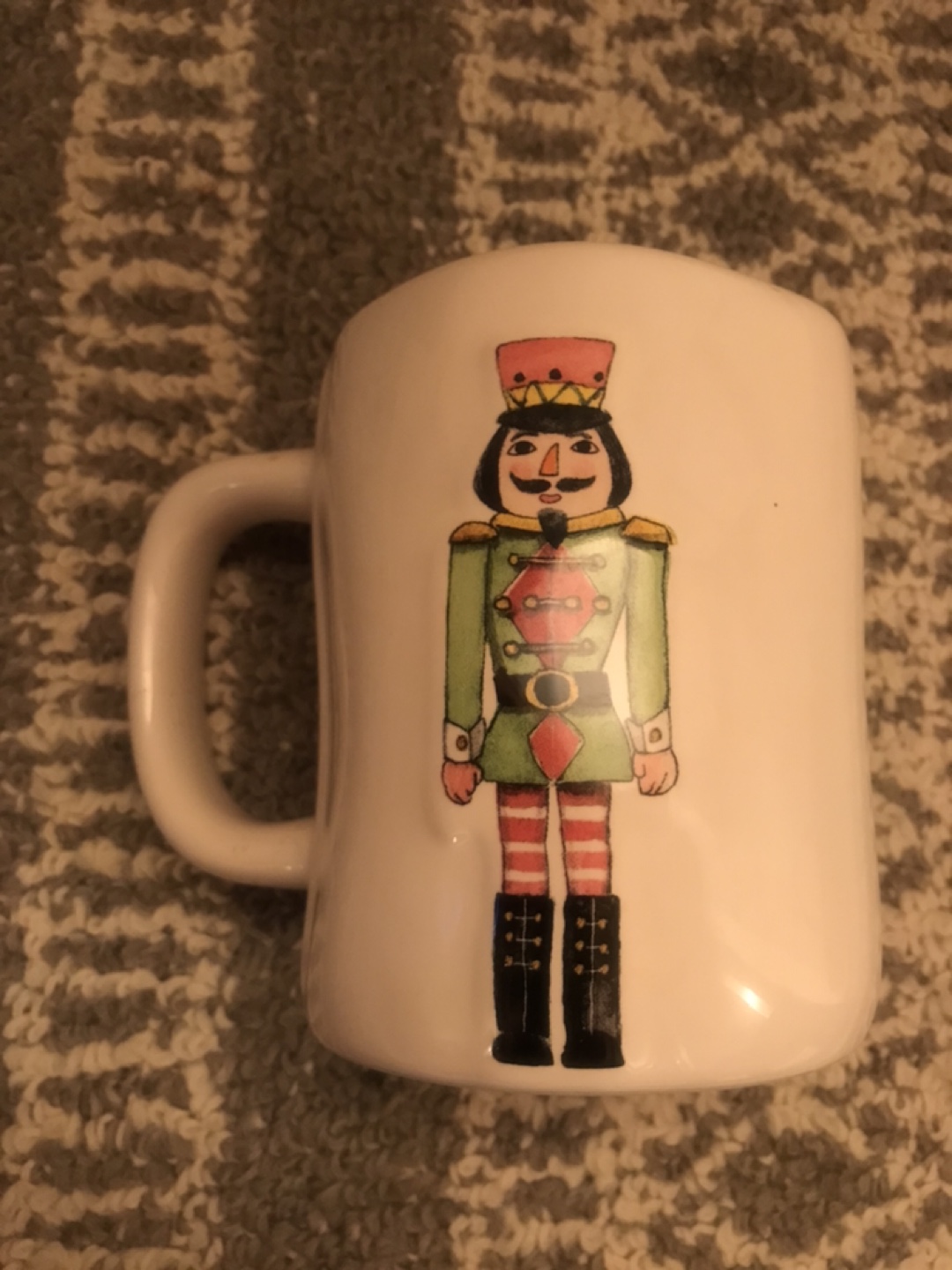 Rae Dunn "You Crack Me Up" Nutcracker Mug