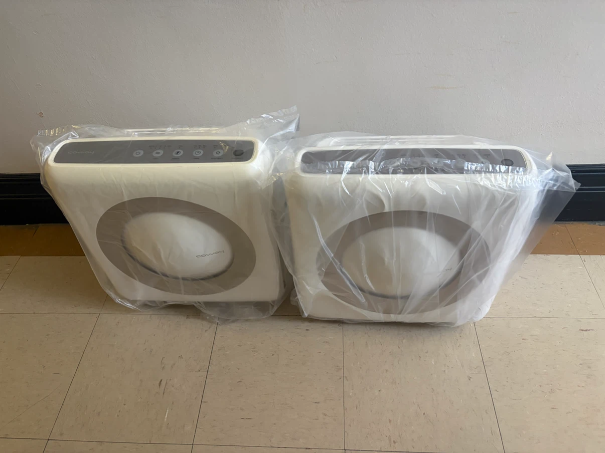 Two Coway Air Purifier Airmega