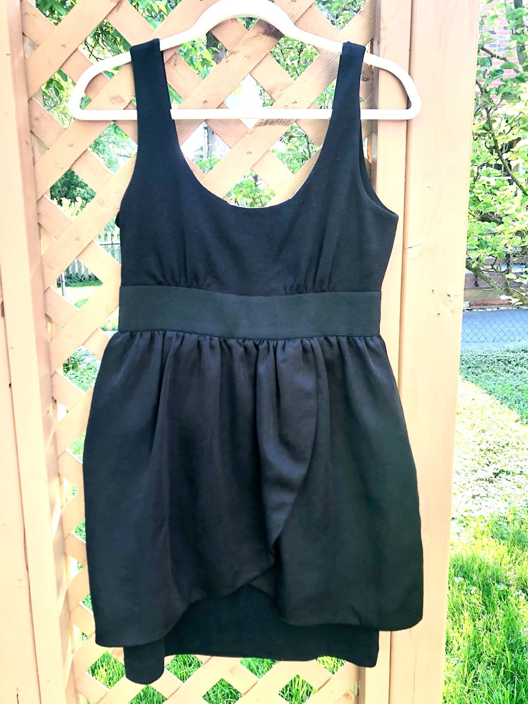 Le Rok Black Dress Size M