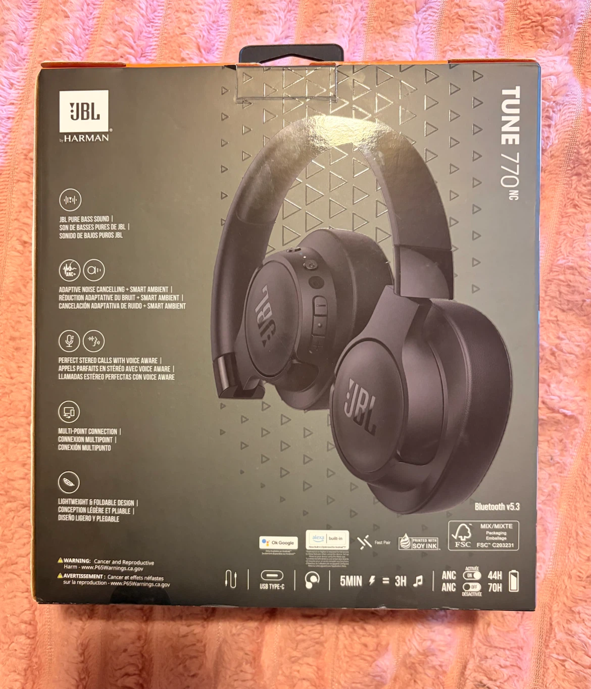 JBL TUNE 770NC Wireless Headphones