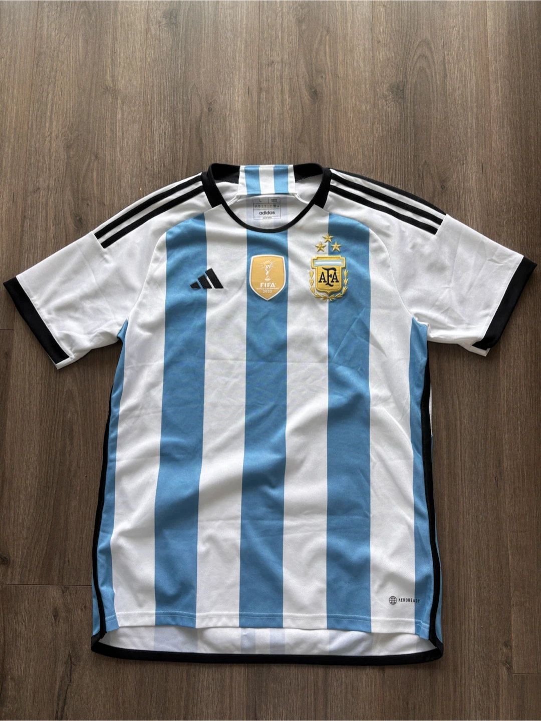 Adidas Argentina FIFA World Cup Champions 2022 Jersey Men - photo 2