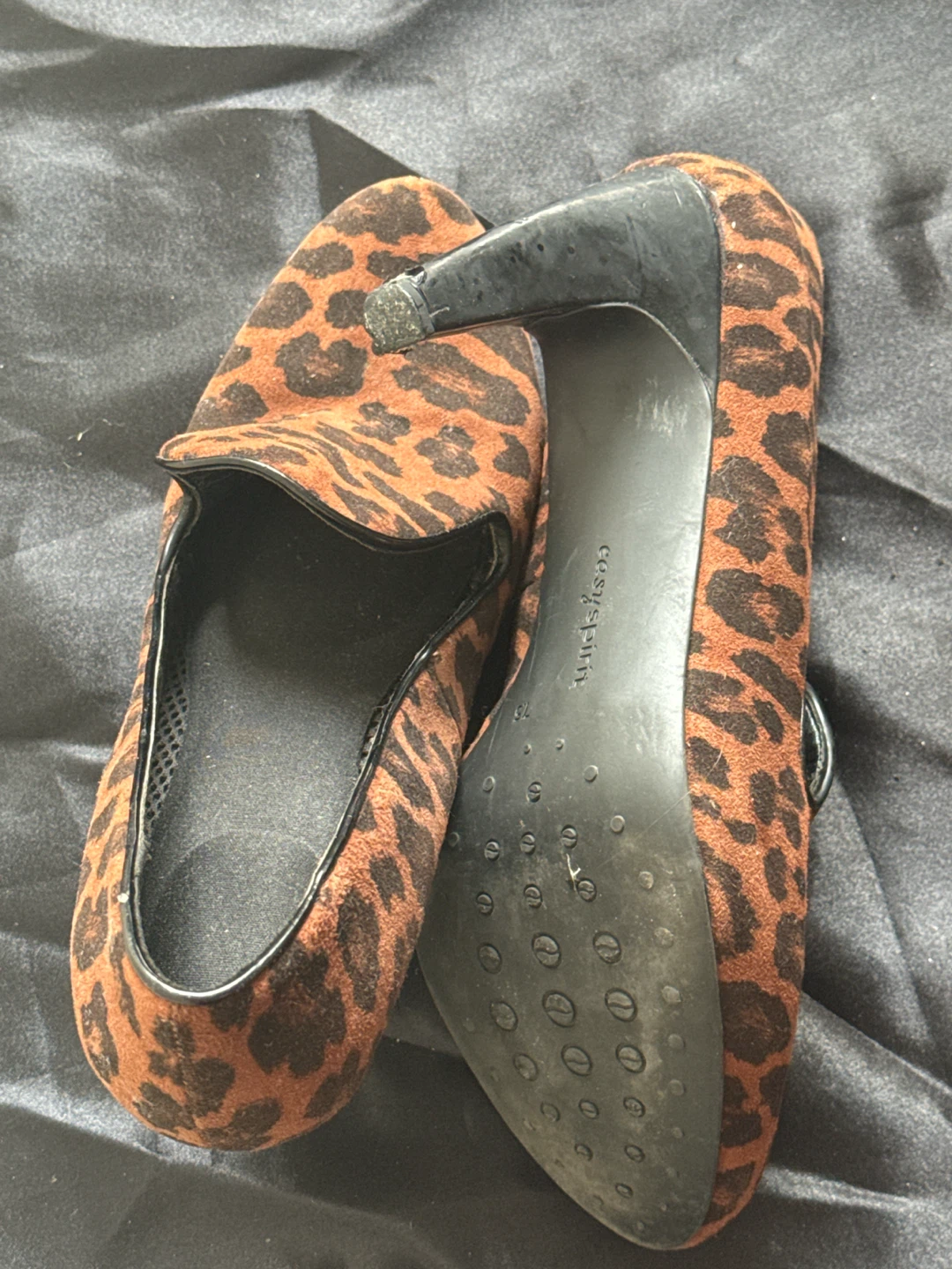 Women's Leopard Print Heels - photo 3