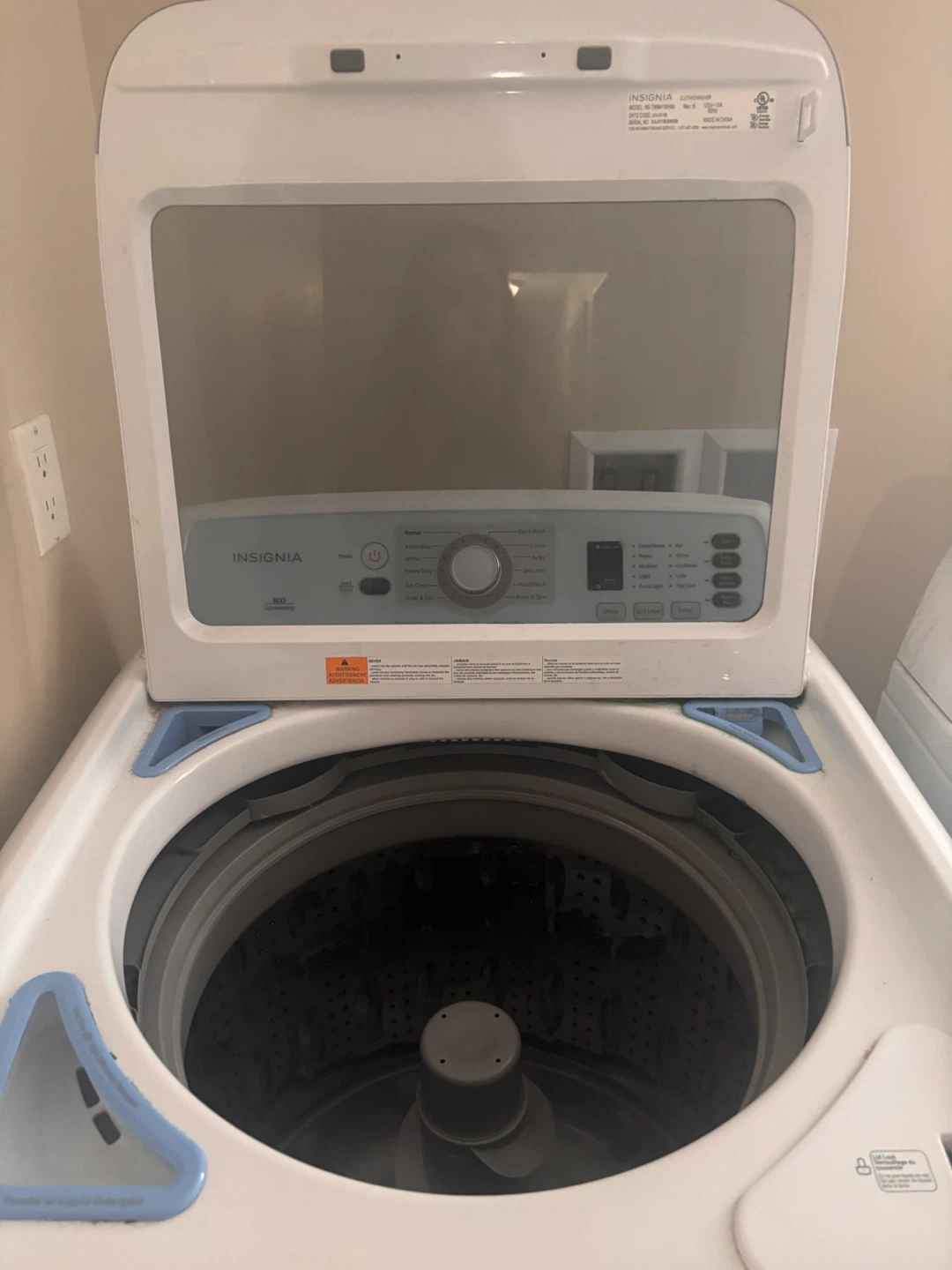 Insignia NS-TWM41WH8A Clothes Washer - photo 3